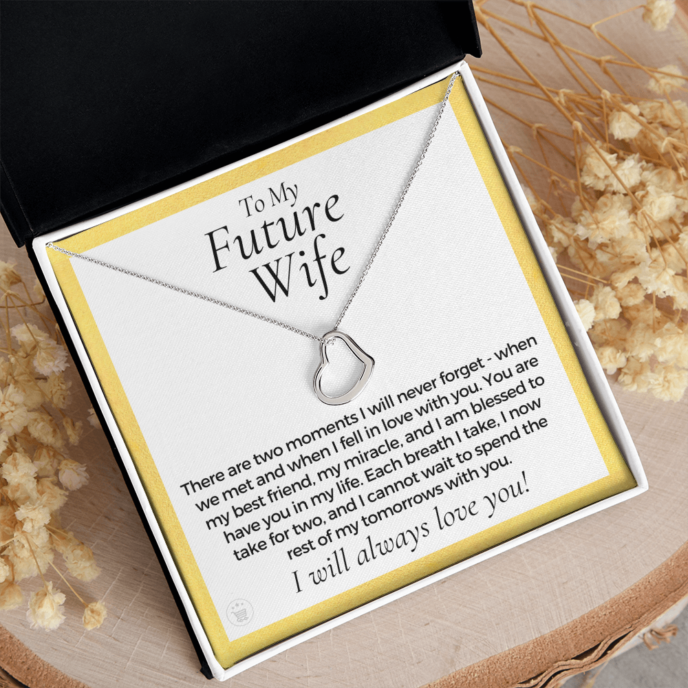 Future Wife, Future Mrs. Gift | Each Breath Necklace 0542T7