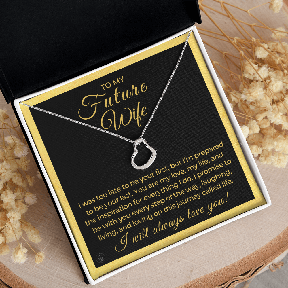 Future Wife, Future Mrs. Gift | Every Step Necklace 0541T8