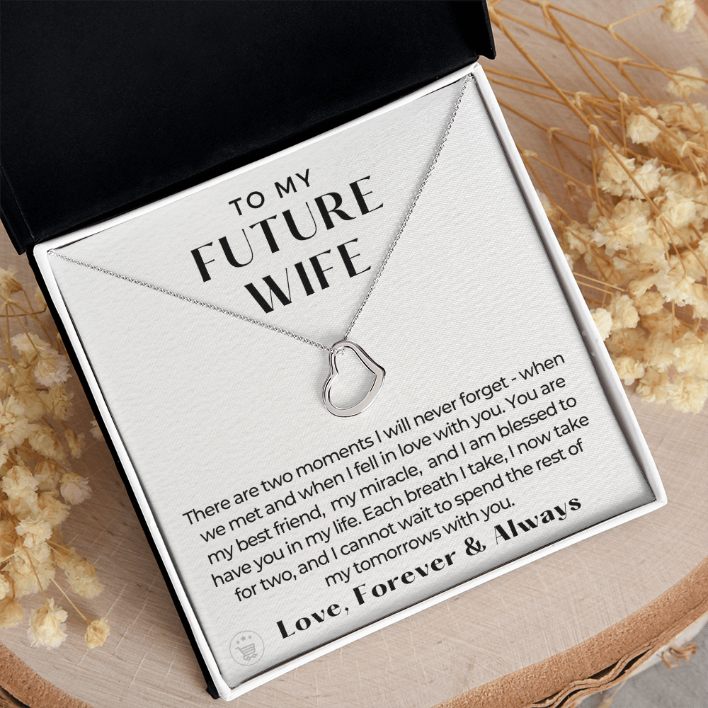 Future Wife, Future Mrs. Gift | Each Breath Necklace 0542T6