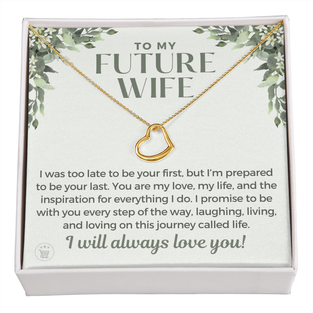 Future Wife, Future Mrs. Gift | Every Step Necklace 0541T5