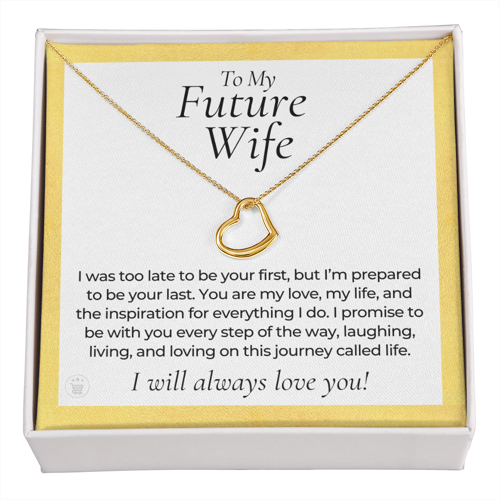 Future Wife, Future Mrs. Gift | Every Step Necklace 0541T7