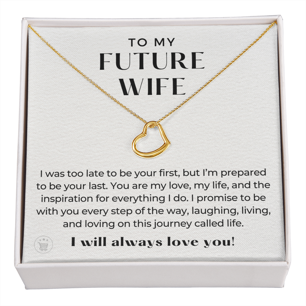 Future Wife, Future Mrs. Gift | Every Step Necklace 0541T6
