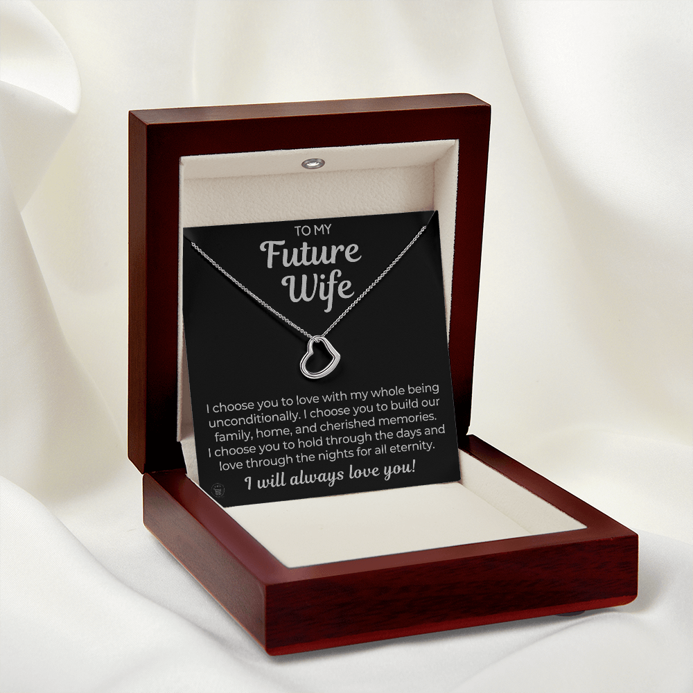 Future Wife, Future Mrs. Gift | I Choose Necklace 0543T9