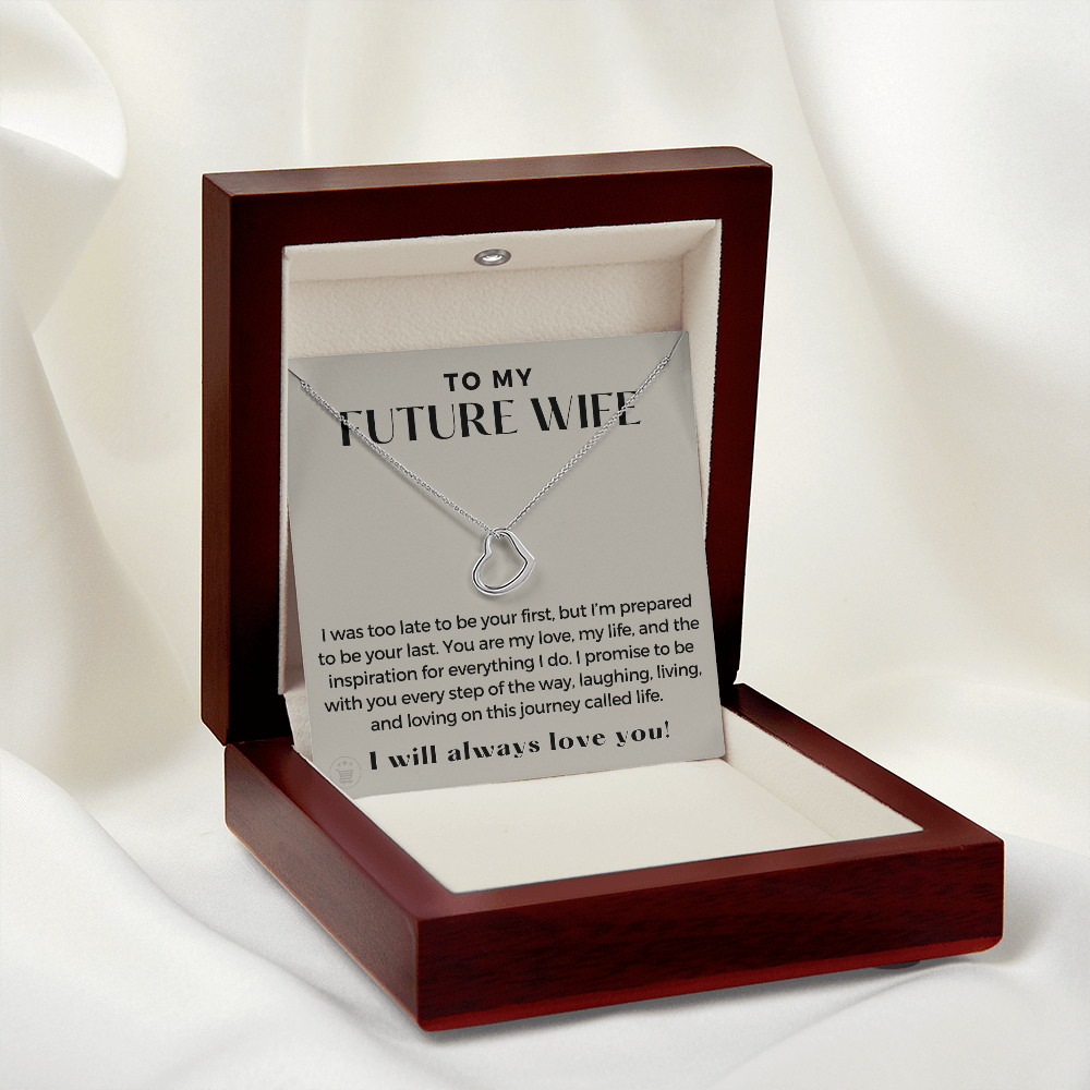 Future Wife, Future Mrs. Gift | Every Step Necklace 0541T3