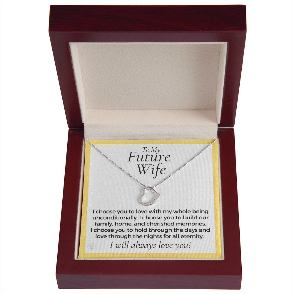 Future Wife, Future Mrs. Gift | I Choose Necklace 0543T7