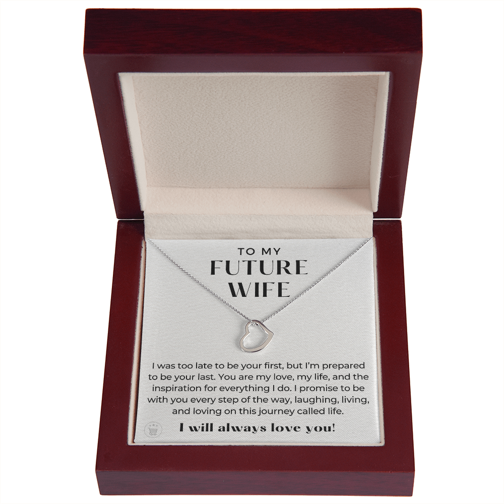 Future Wife, Future Mrs. Gift | Every Step Necklace 0541T6