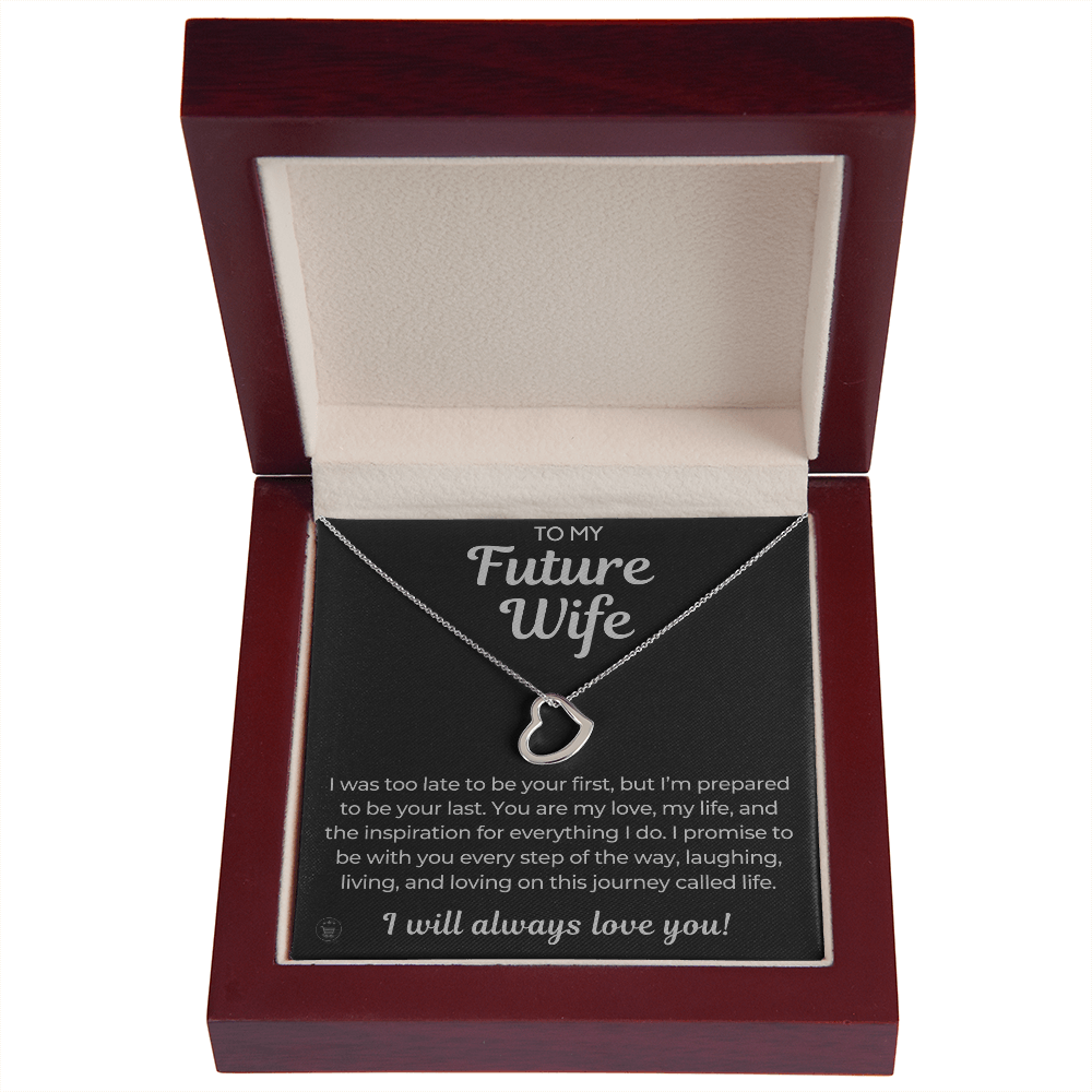 Future Wife, Future Mrs. Gift | Every Step Necklace 0541T9