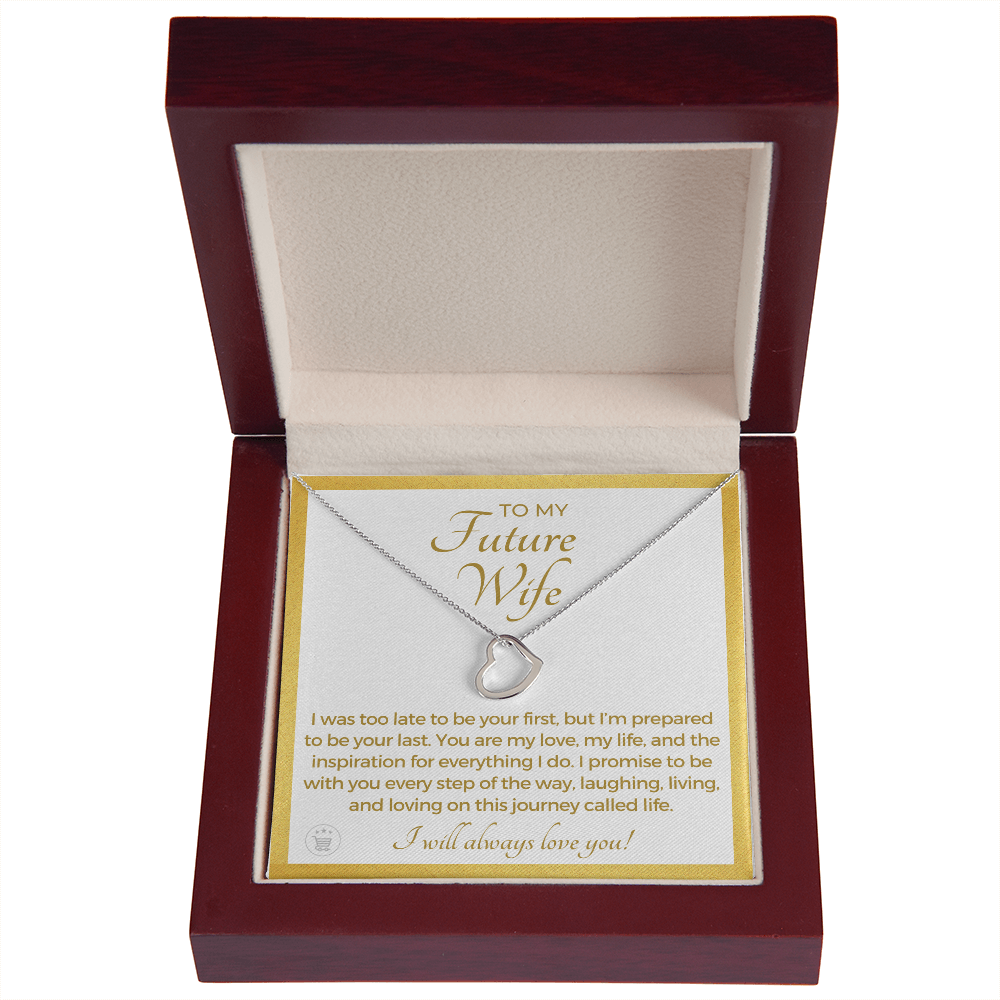 Future Wife, Future Mrs. Gift | Every Step Necklace 0541T4