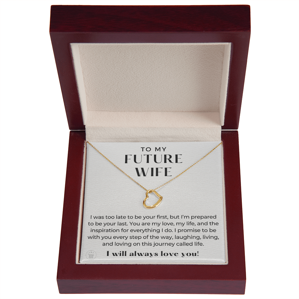 Future Wife, Future Mrs. Gift | Every Step Necklace 0541T6