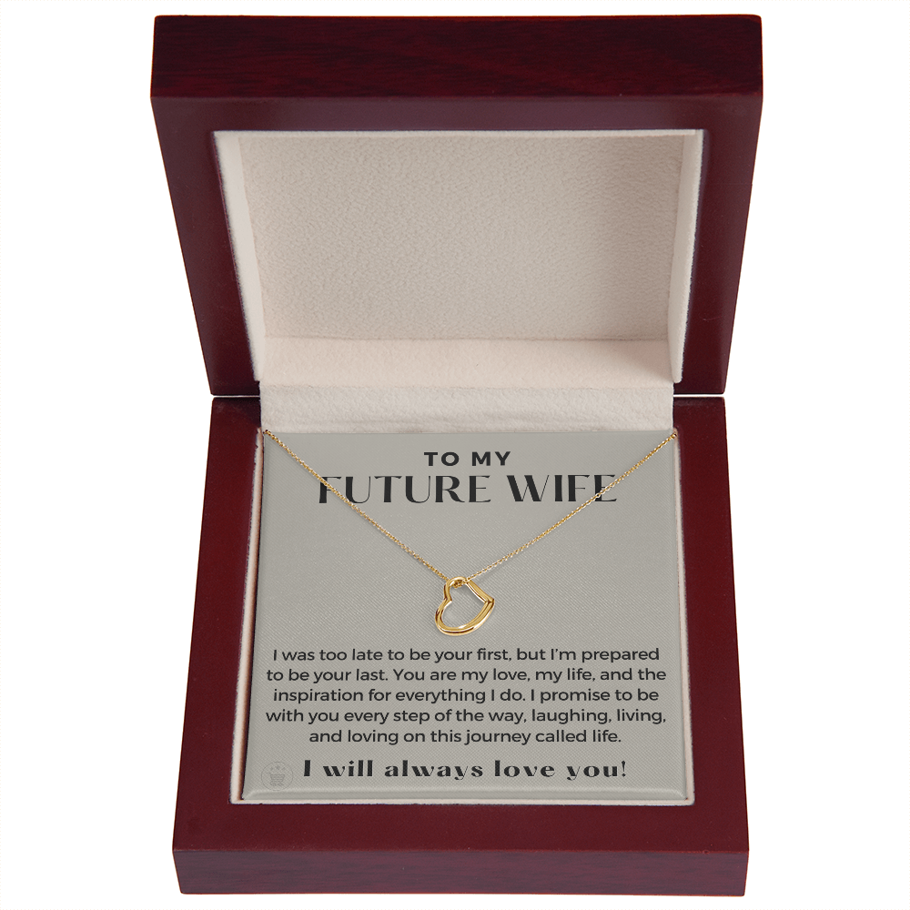 Future Wife, Future Mrs. Gift | Every Step Necklace 0541T3