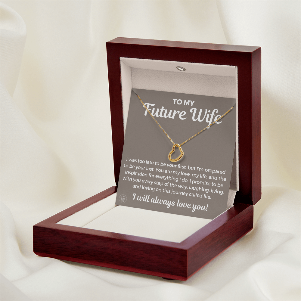 Future Wife, Future Mrs. Gift | Every Step Necklace 0541T2