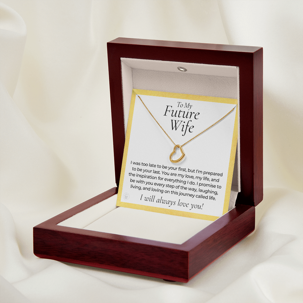 Future Wife, Future Mrs. Gift | Every Step Necklace 0541T7