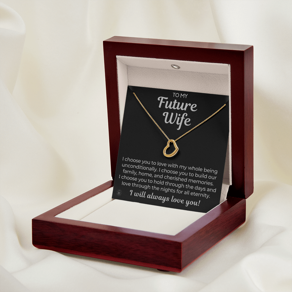 Future Wife, Future Mrs. Gift | I Choose Necklace 0543T9