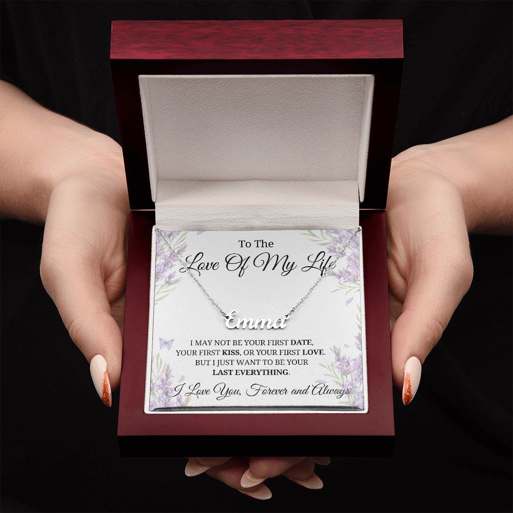 Soulmate Gift | Love Of My Life Name Necklace 0779T1N