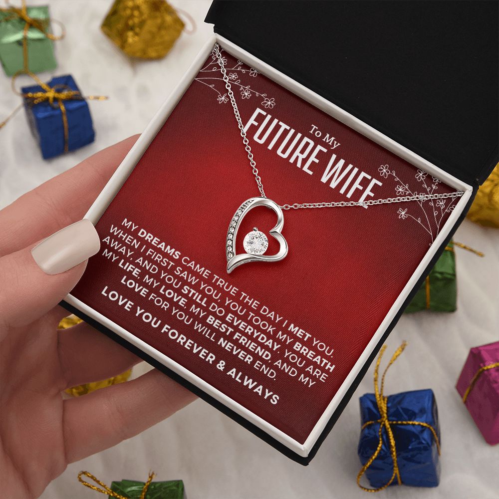Future Wife, Mrs. Gift | Dreams Came True Necklace 0743T4F