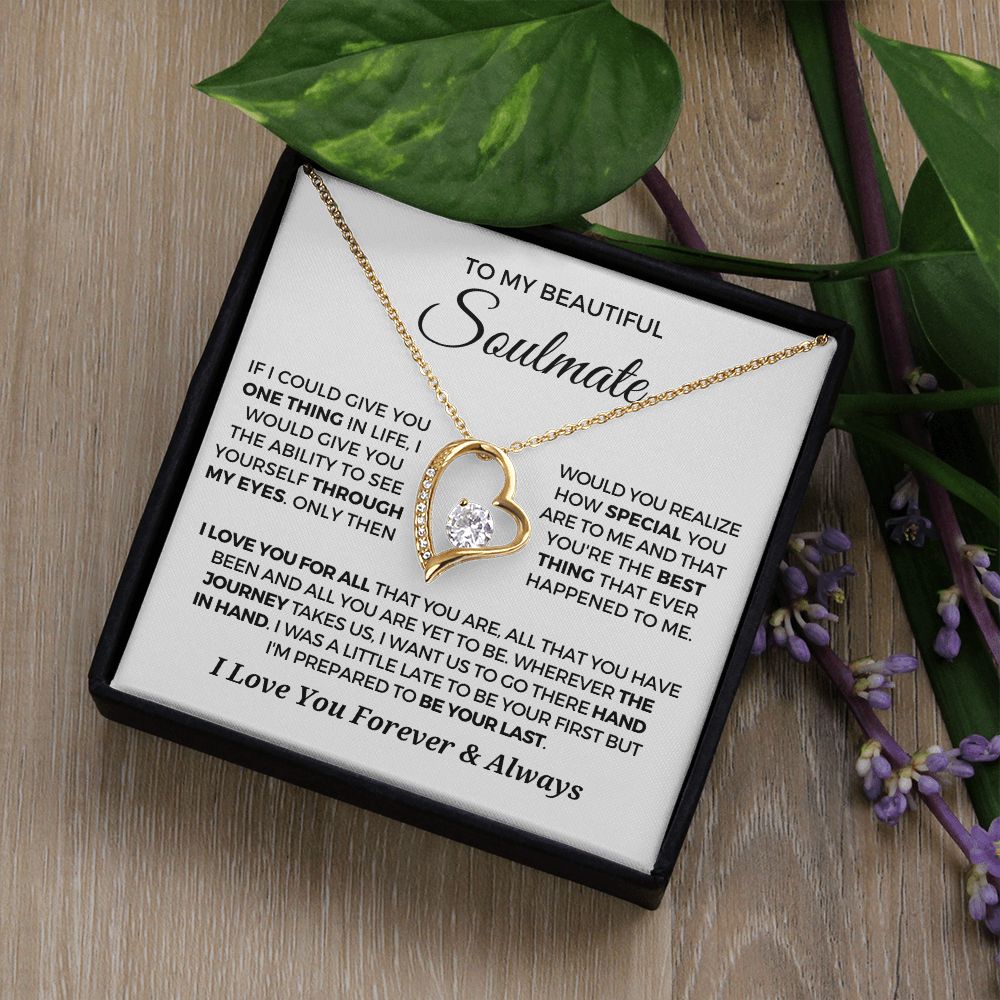Soulmate Gift | Best Thing Necklace 0746T1F