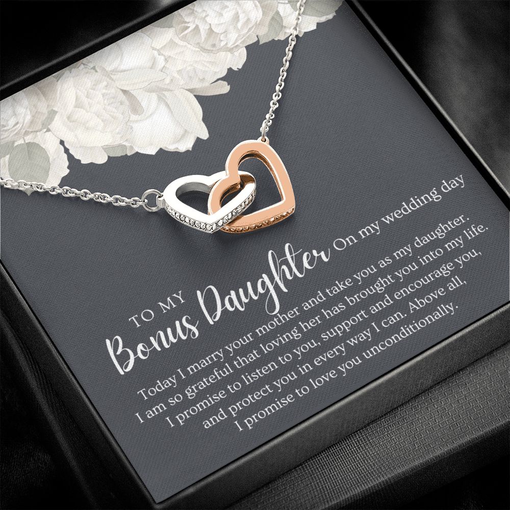 Stepdaughter Wedding Gift | Promise Necklace 0633T1