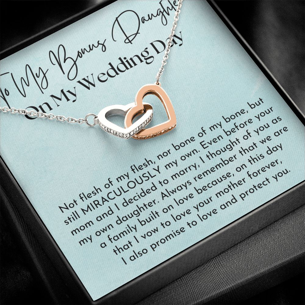 Stepdaughter Wedding Gift | On This Day Necklace 0638T6
