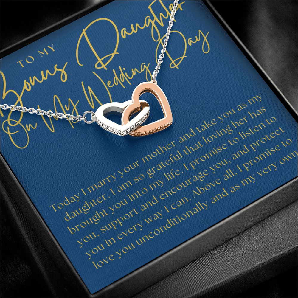 Stepdaughter Wedding Gift | Promise Necklace 0633T6