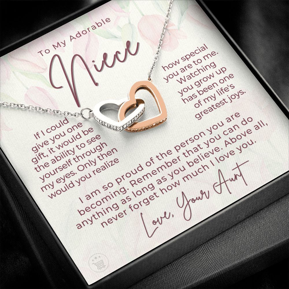 Niece Gift From Aunt | My Love Necklace 0628T6