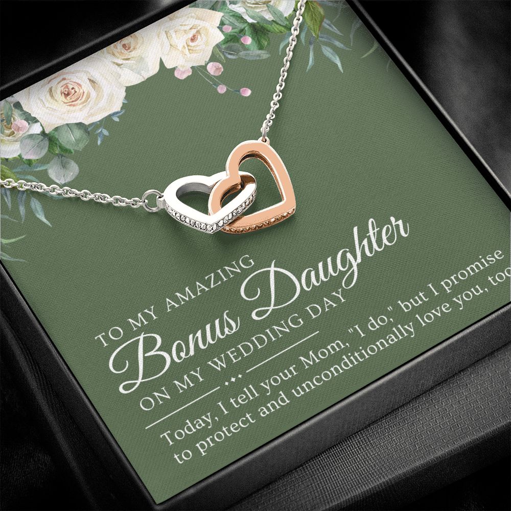 Stepdaughter Wedding Gift | Promise Necklace 0639T5