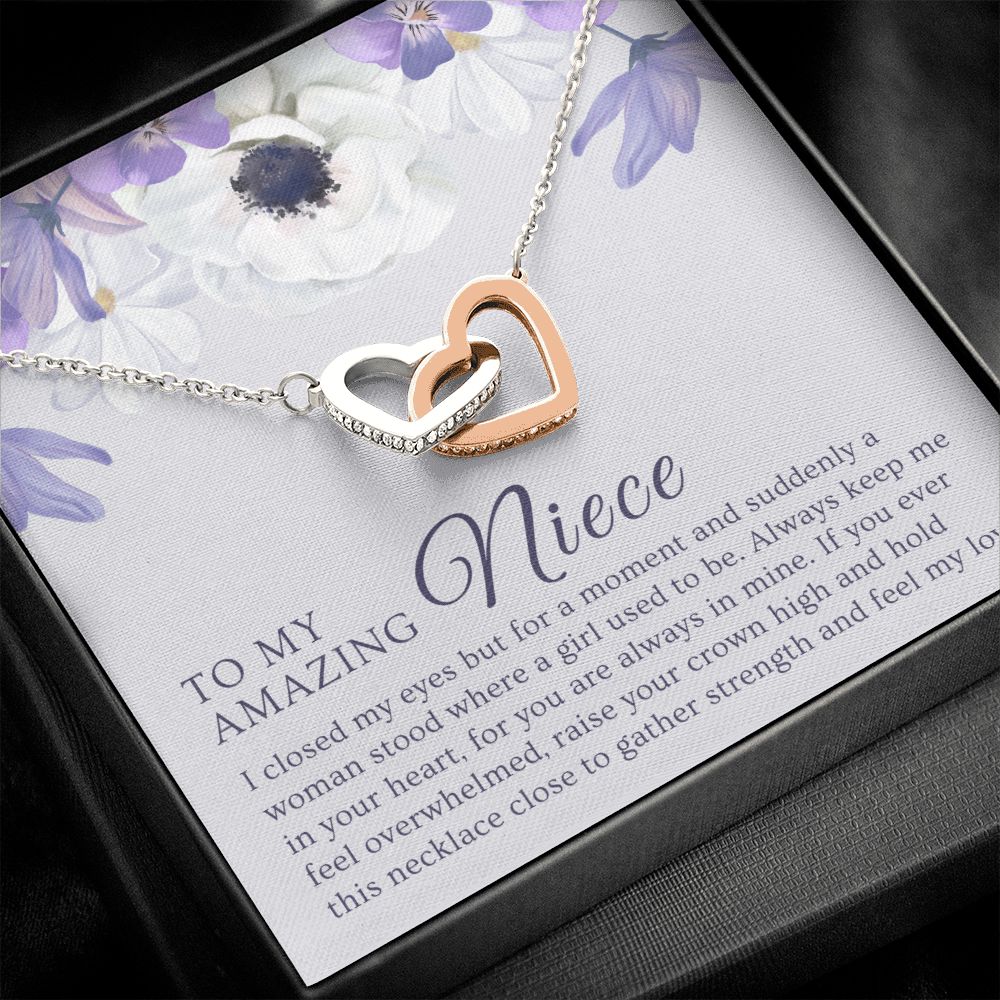 Niece Gift From Aunt | In My Heart Necklace 0632T14