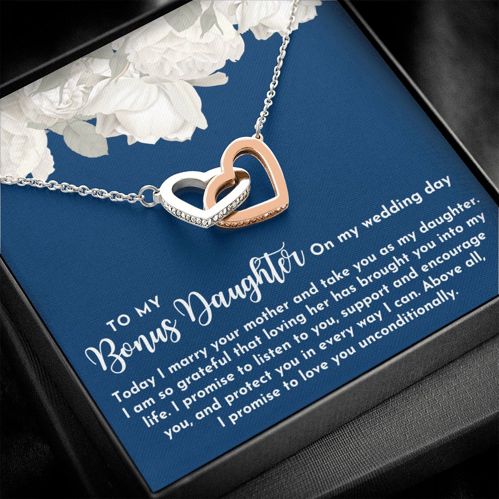 Stepdaughter Wedding Gift | Promise Necklace 0633T4