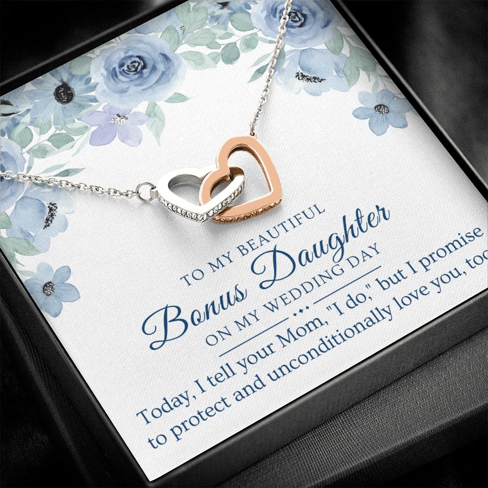 Stepdaughter Wedding Gift | Promise Necklace 0639T2