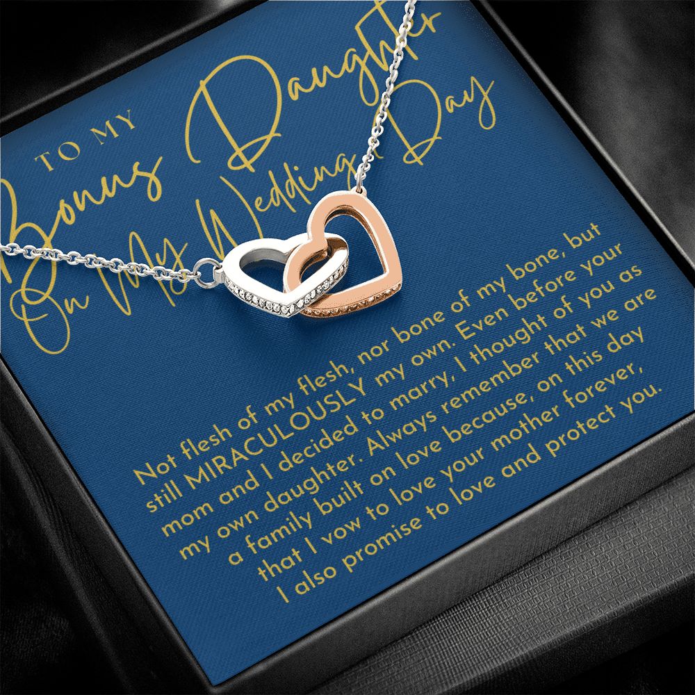 Stepdaughter Wedding Gift | On This Day Necklace 0638T2