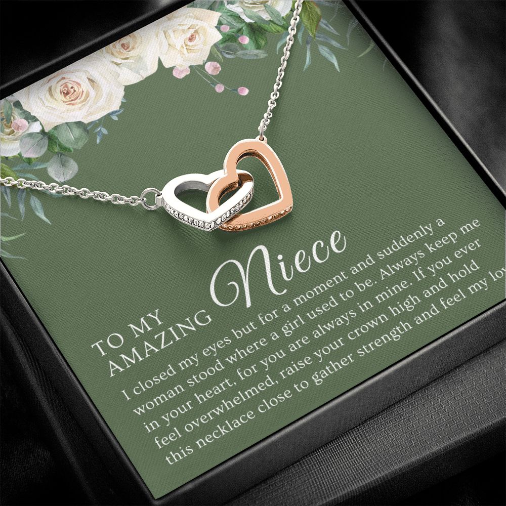 Niece Gift From Aunt | In My Heart Necklace 0632T11