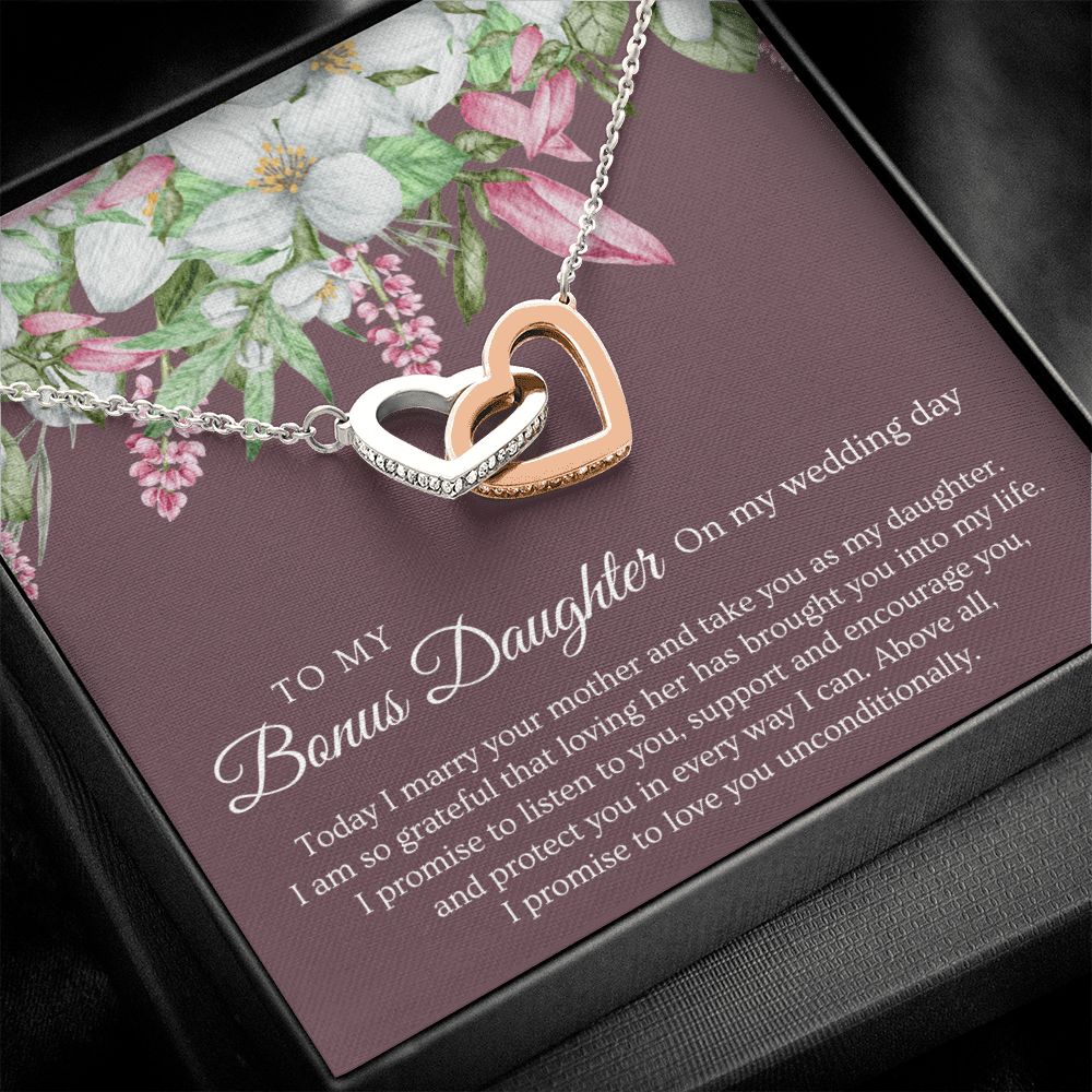 Stepdaughter Wedding Gift | Promise Necklace 0633T3
