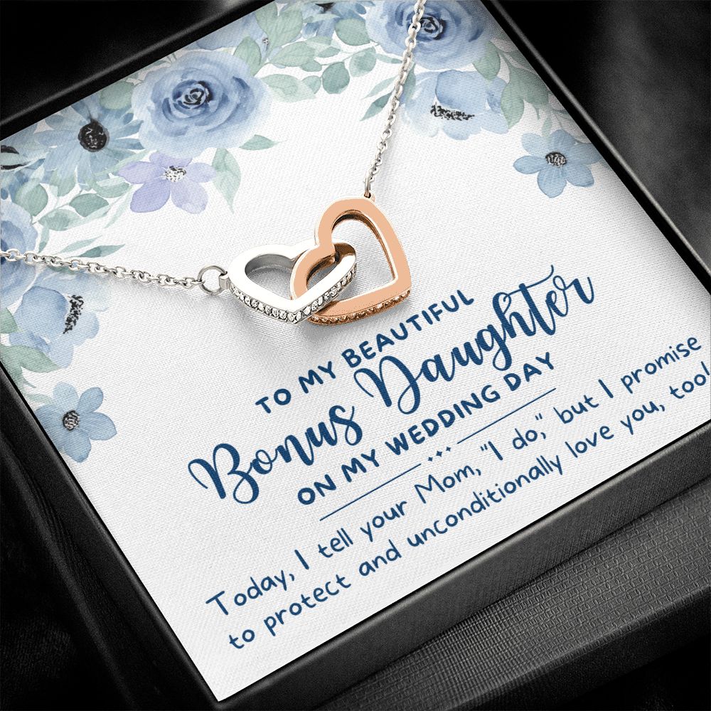 Stepdaughter Wedding Gift | Promise Necklace 0639T4