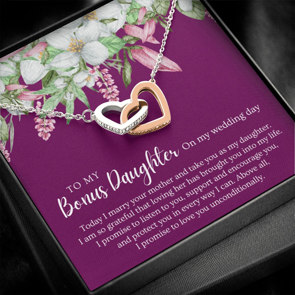 Stepdaughter Wedding Gift | Promise Necklace 0633T2