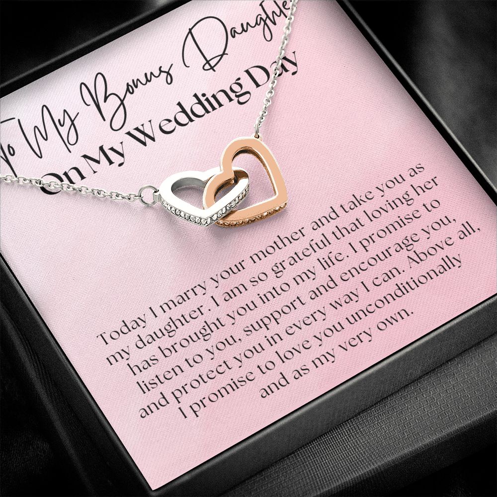 Stepdaughter Wedding Gift | Promise Necklace 0633T9