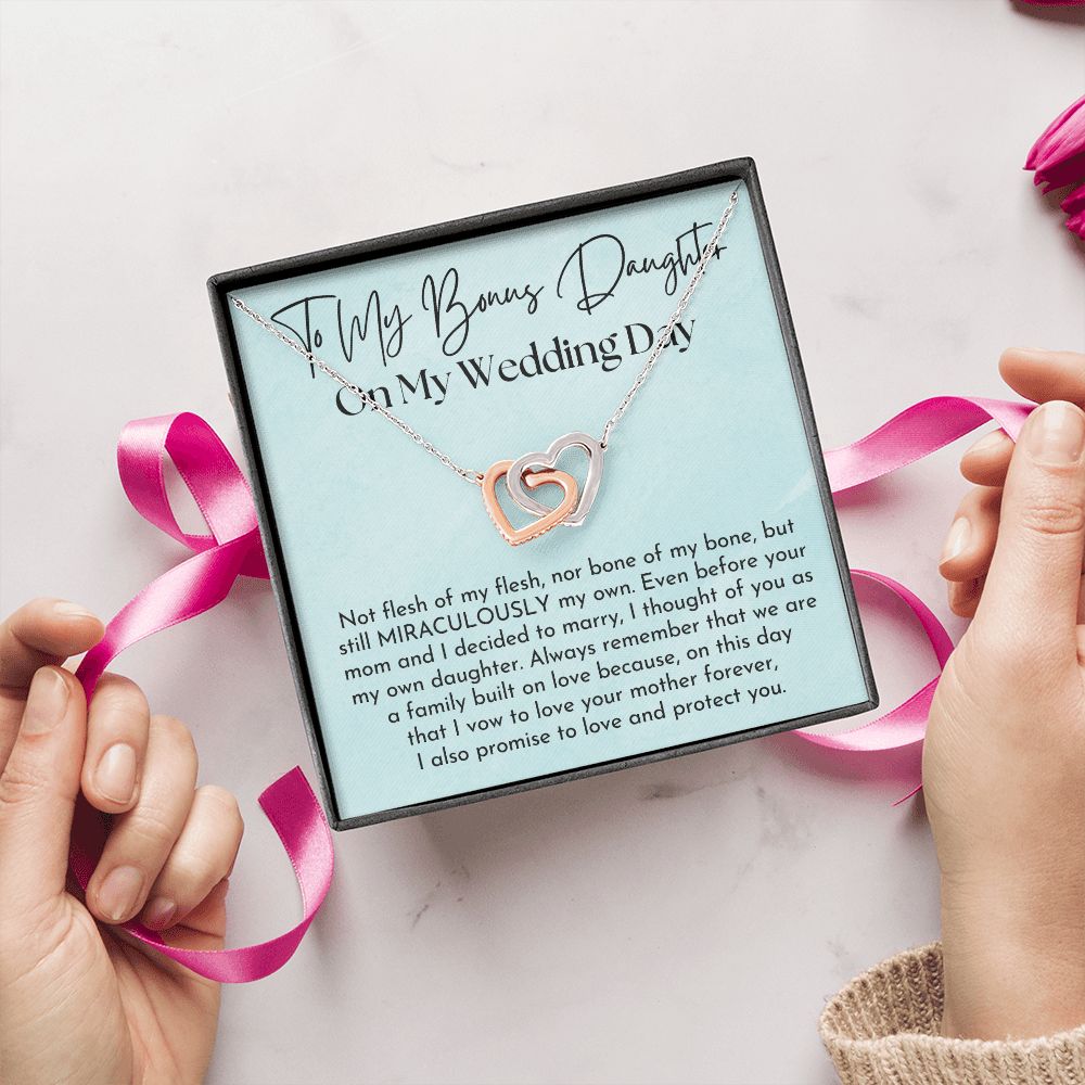 Stepdaughter Wedding Gift | On This Day Necklace 0638T6