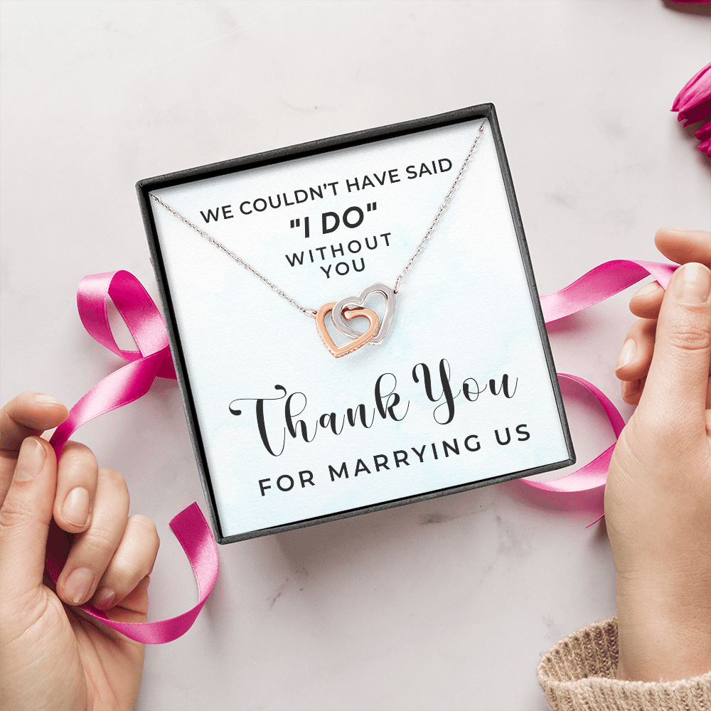 Officiant Gift | Thank You Necklace 0587T8