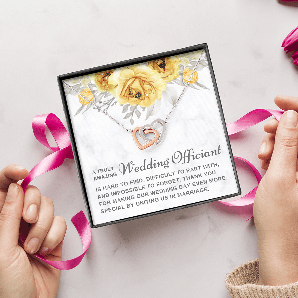 Officiant Proposal Gift | The One Necklace 0586T1