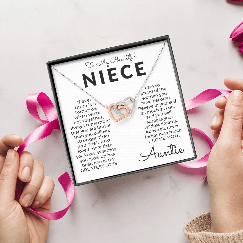 Niece Gift From Aunt | Greatest Joy Necklace 0629T2