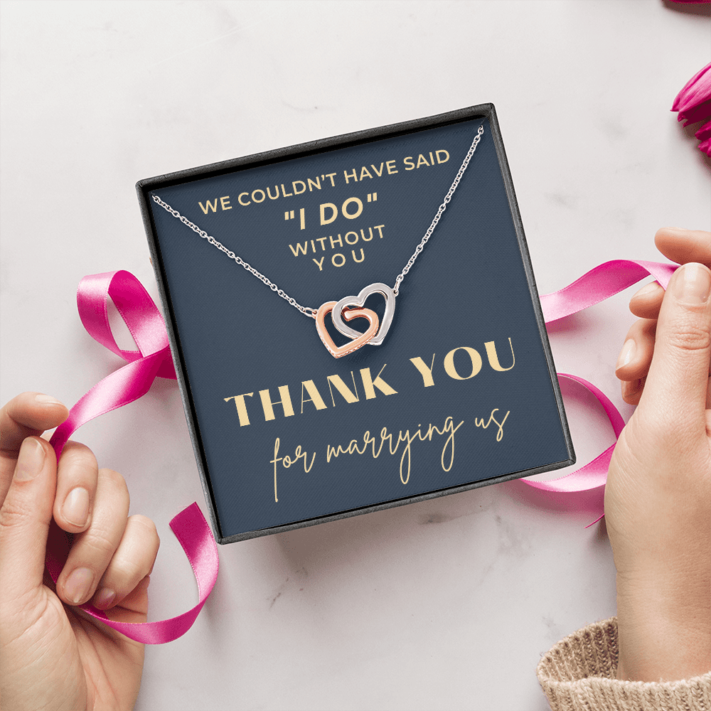 Officiant Gift | Thank You Necklace 0587T9