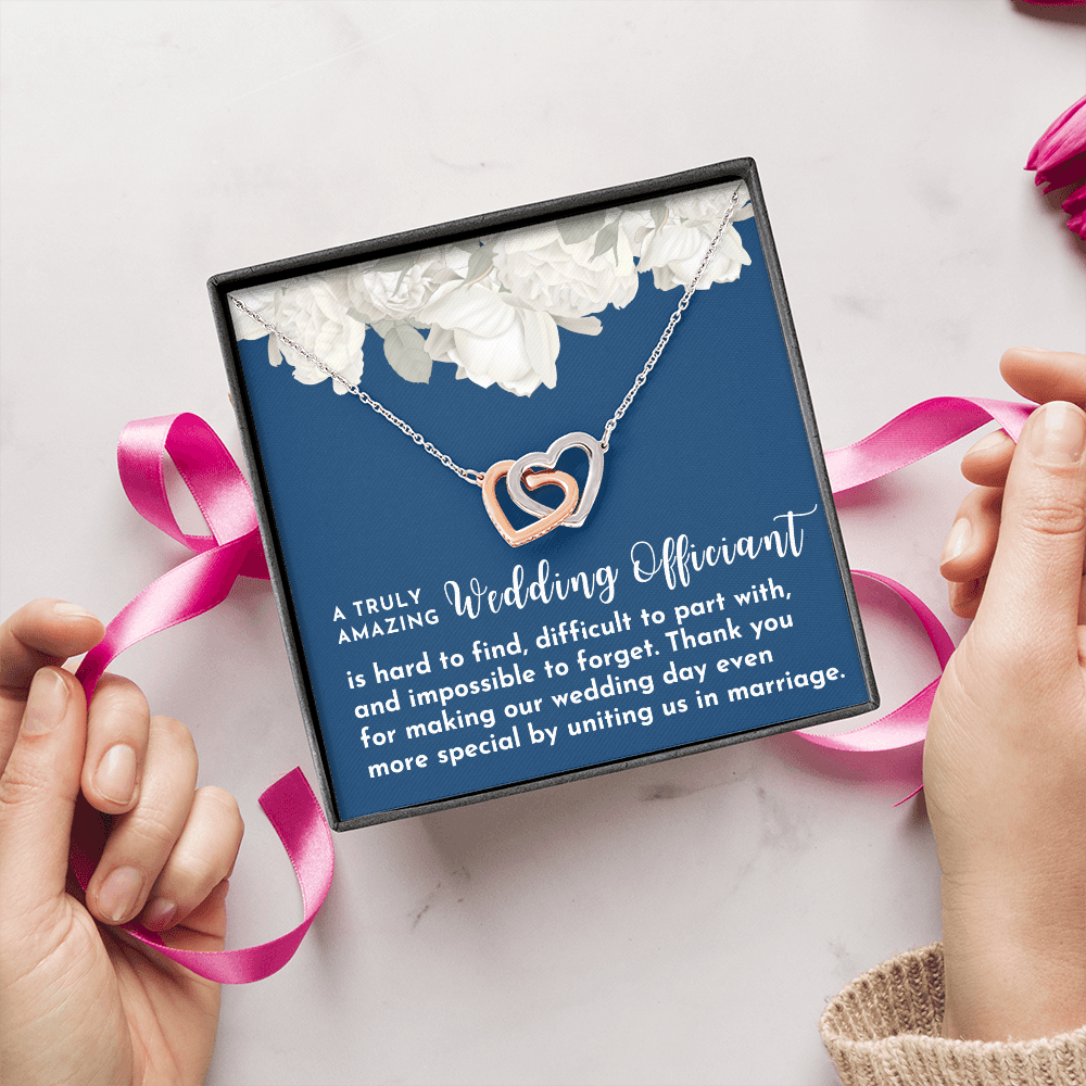 Officiant Proposal Gift | The One Necklace 0586T3