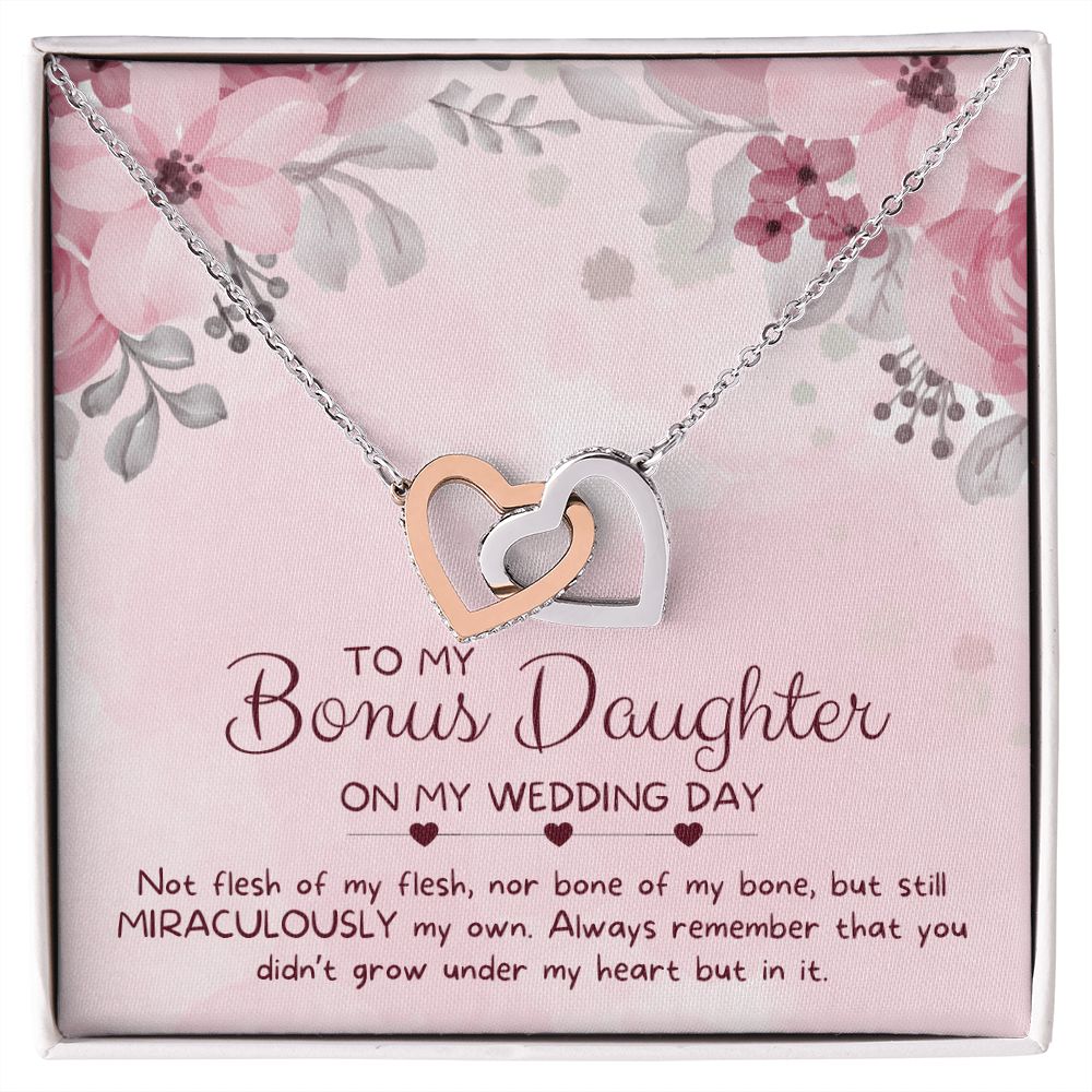 Stepdaughter Wedding Gift | In My Heart Necklace 0637T8