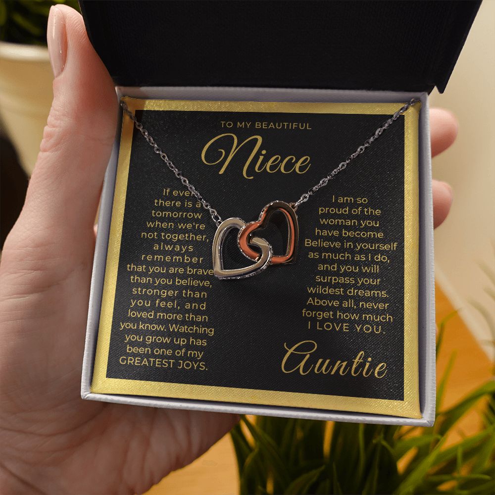 Niece Gift From Aunt | Greatest Joy Necklace 0629T7