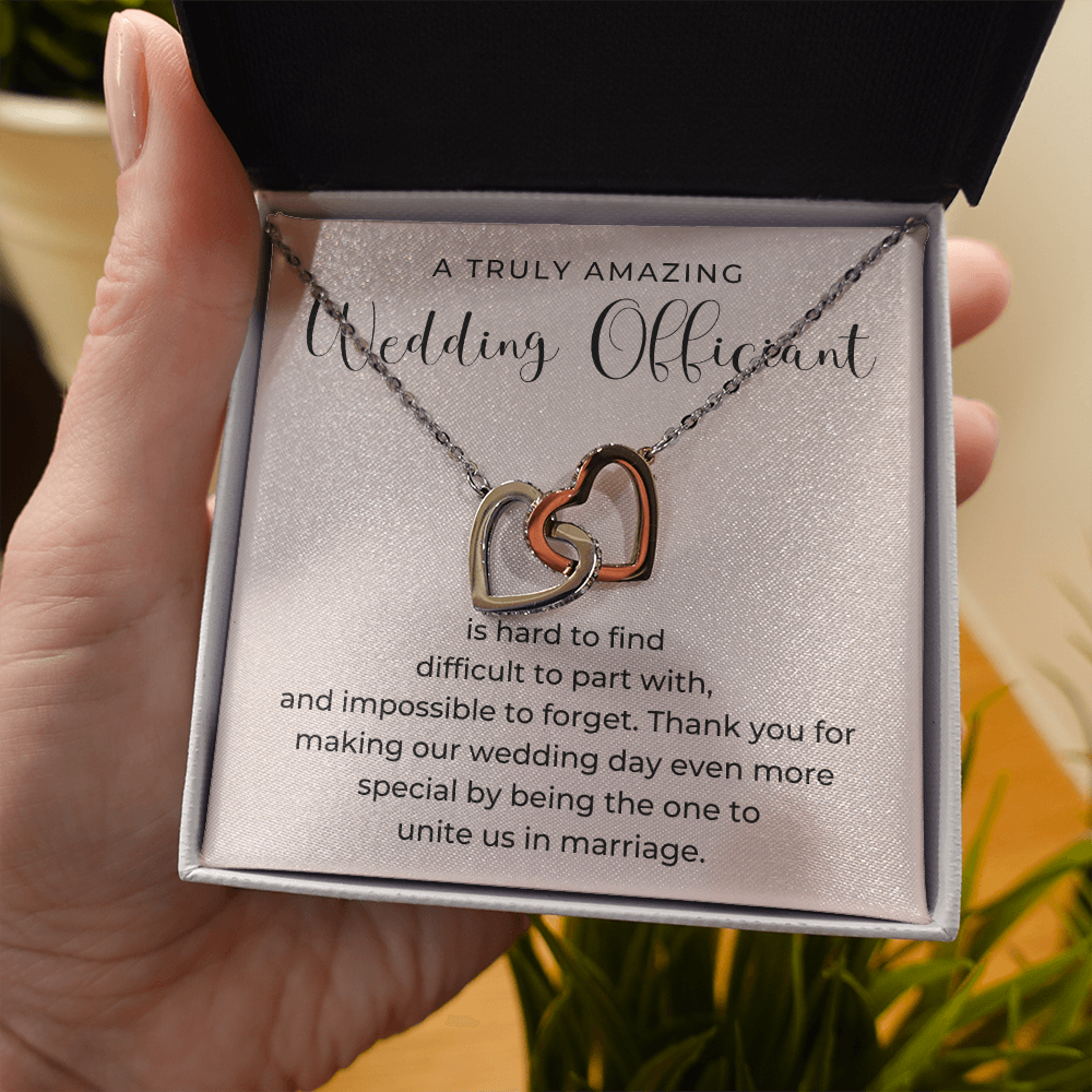 Officiant Proposal Gift | The One Necklace 0586T6