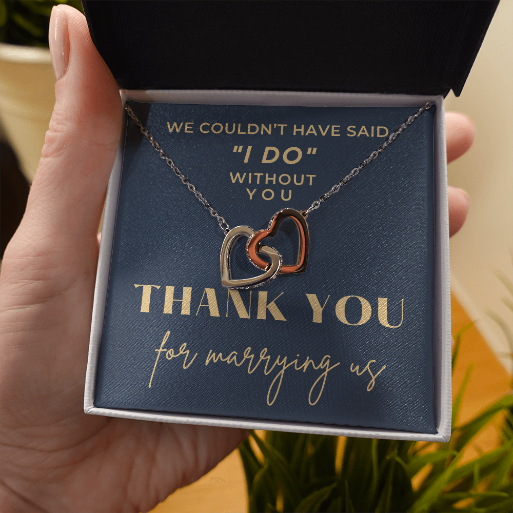 Officiant Gift | Thank You Necklace 0587T9