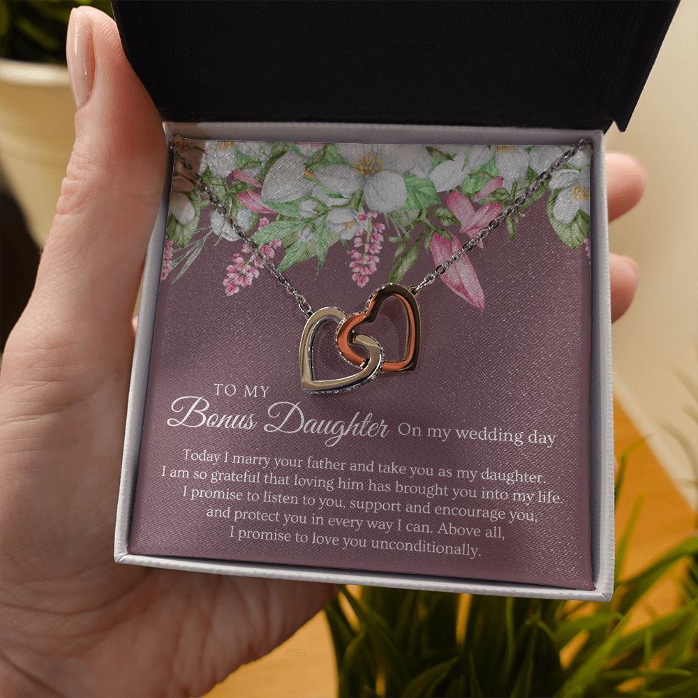 Stepdaughter Wedding Gift | Promise Necklace 0634T3