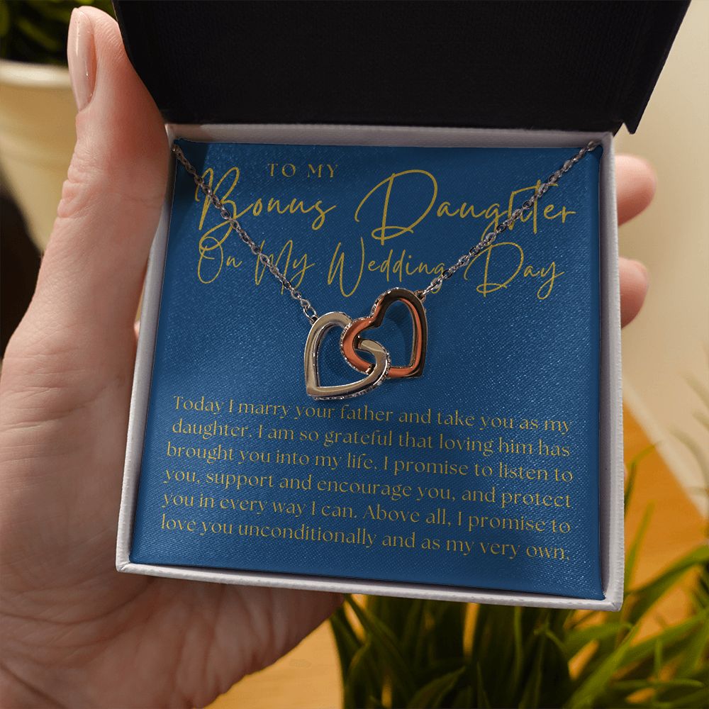 Stepdaughter Wedding Gift | Promise Necklace 0634T6