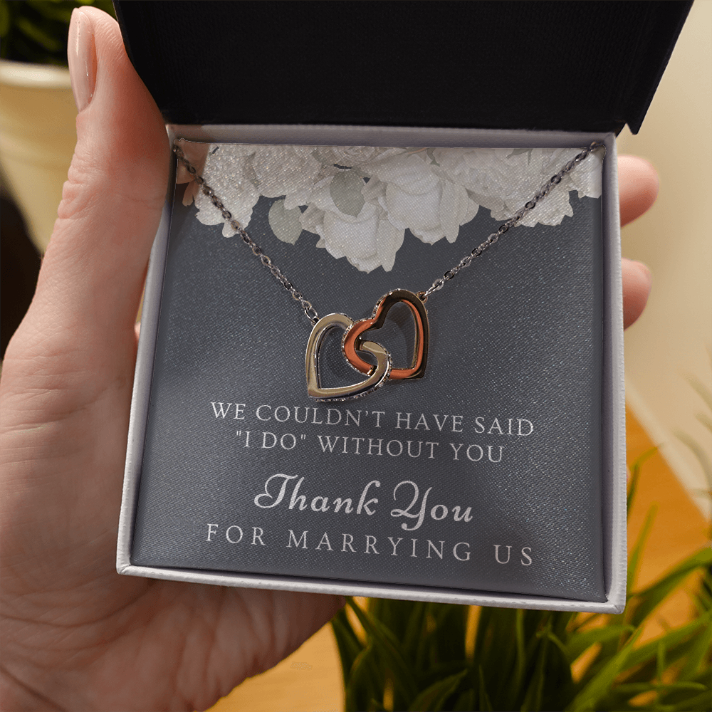 Officiant Gift | Thank You Necklace 0587T2
