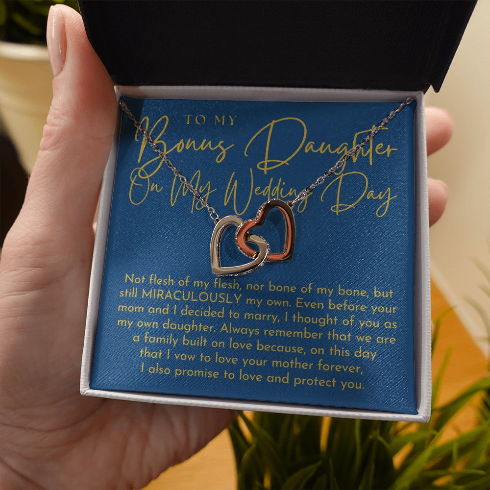 Stepdaughter Wedding Gift | On This Day Necklace 0638T2