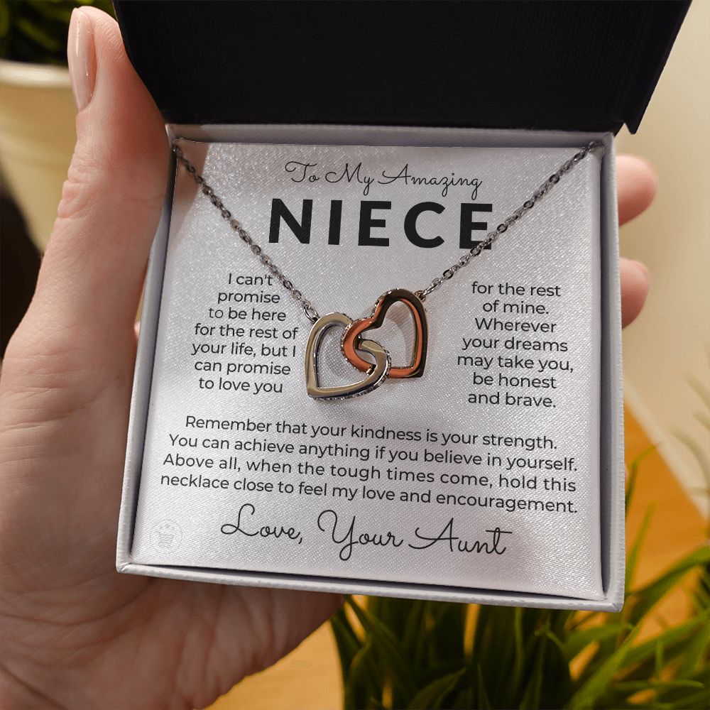 Niece Gift From Aunt | My Promise Necklace 0630T2
