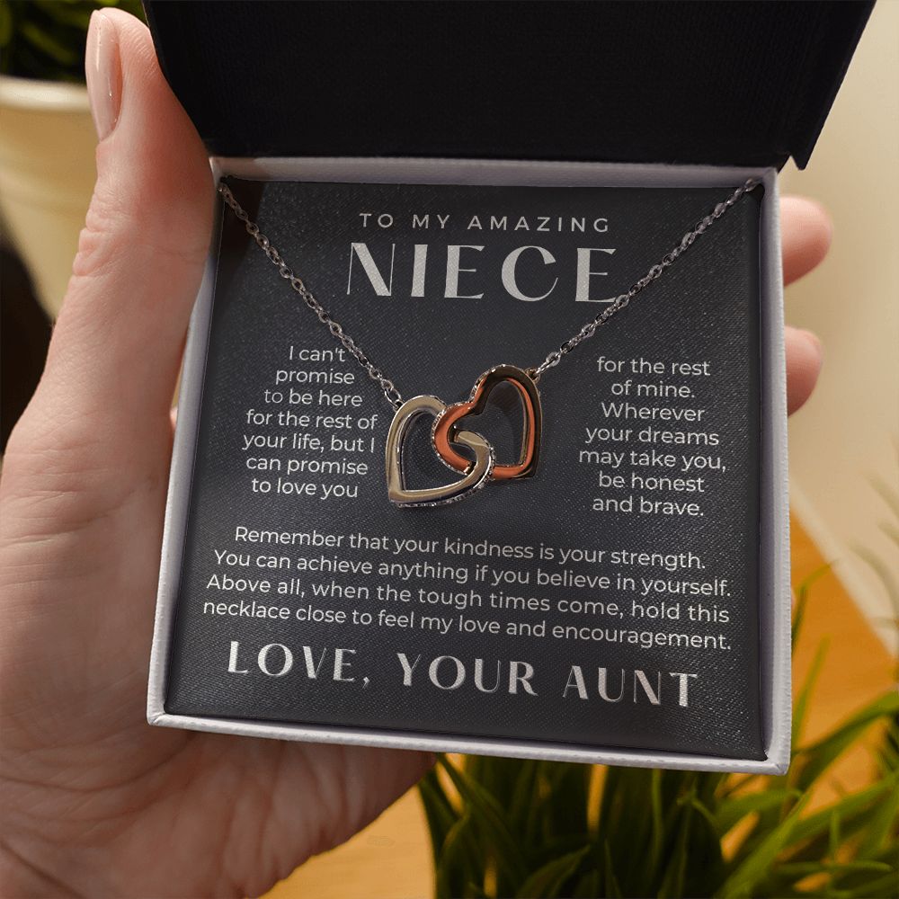 Niece Gift From Aunt | My Promise Necklace 0630T8